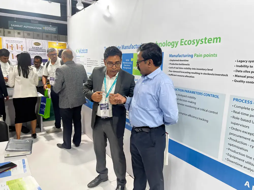 VeKanban team at Automation Expo 2025, photo 4